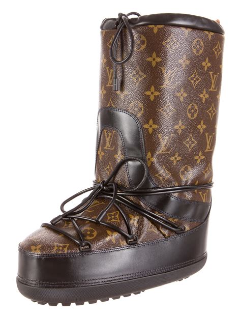 louis vuitton winter boots with fur|Louis Vuitton platform boots.